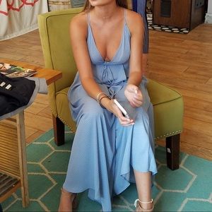 Forever 21 blue long dress